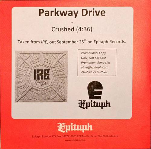 Parkway Drive : Crushed